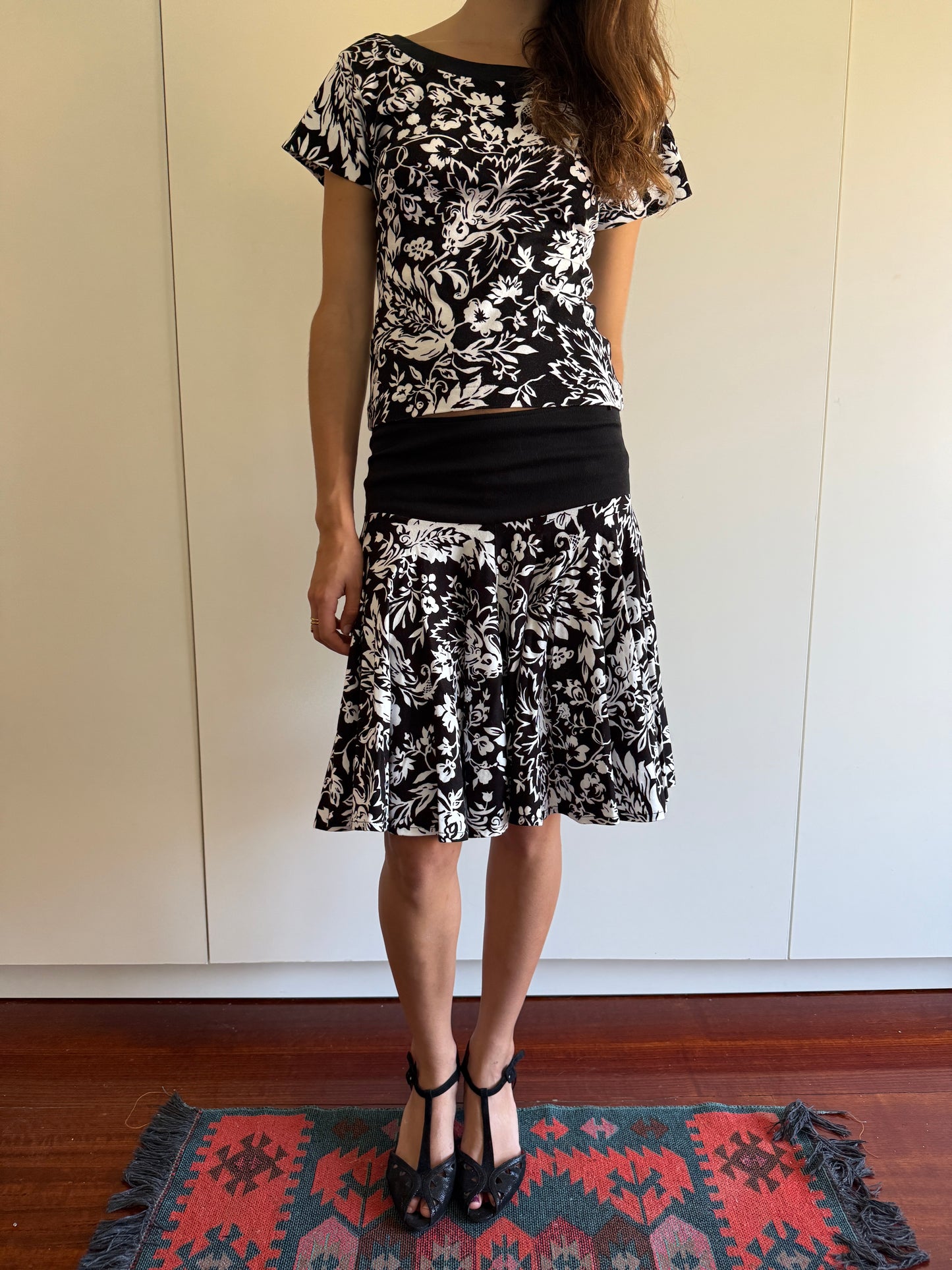 NORMA KAMALI 90s TWO PIECE SET