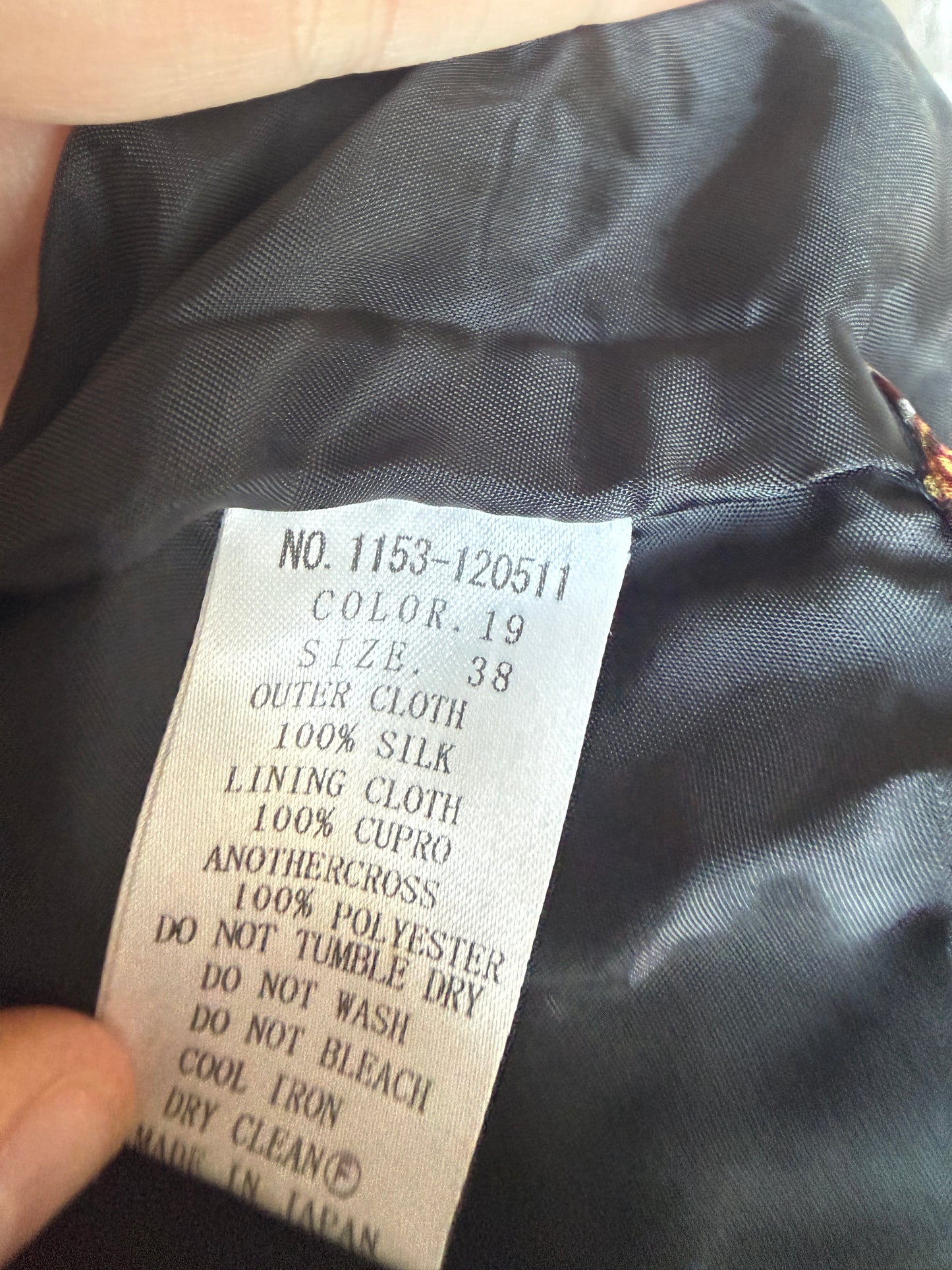 DRESS CAMP SILK STAINED GLASS SKIRT