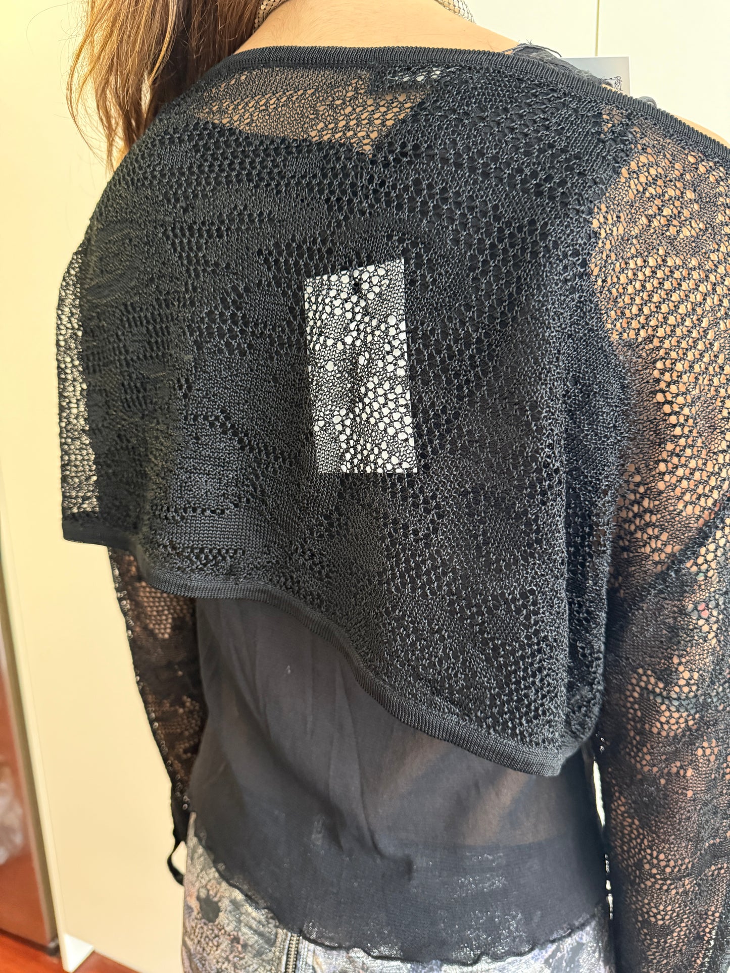 80s NICOLE MATSUDA CROPPED BOLERO