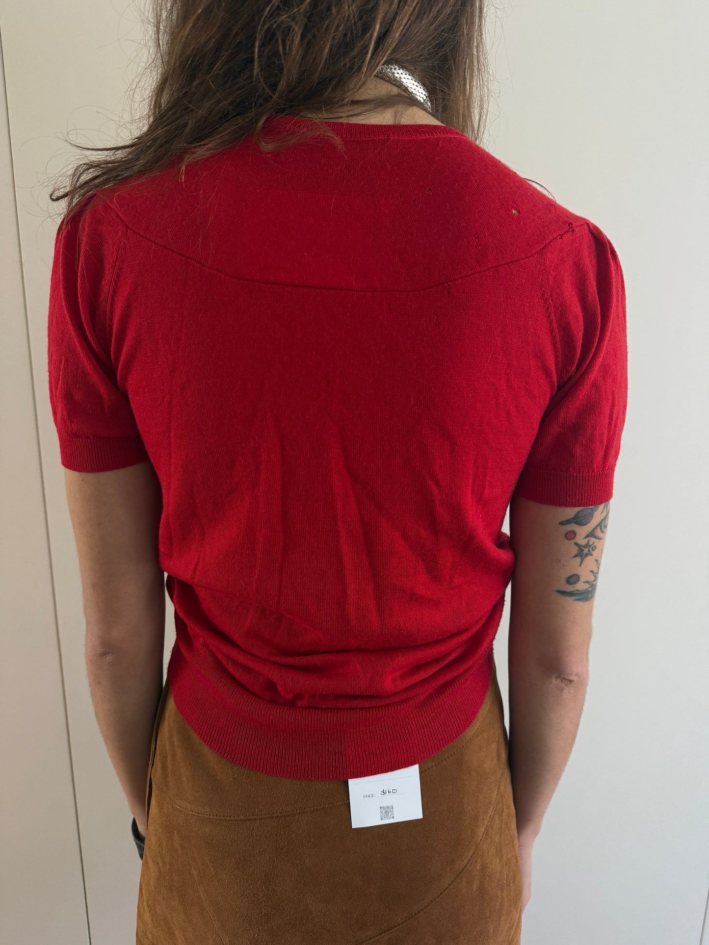 PAUL SMITH COIN EMBELLISHED TOP
