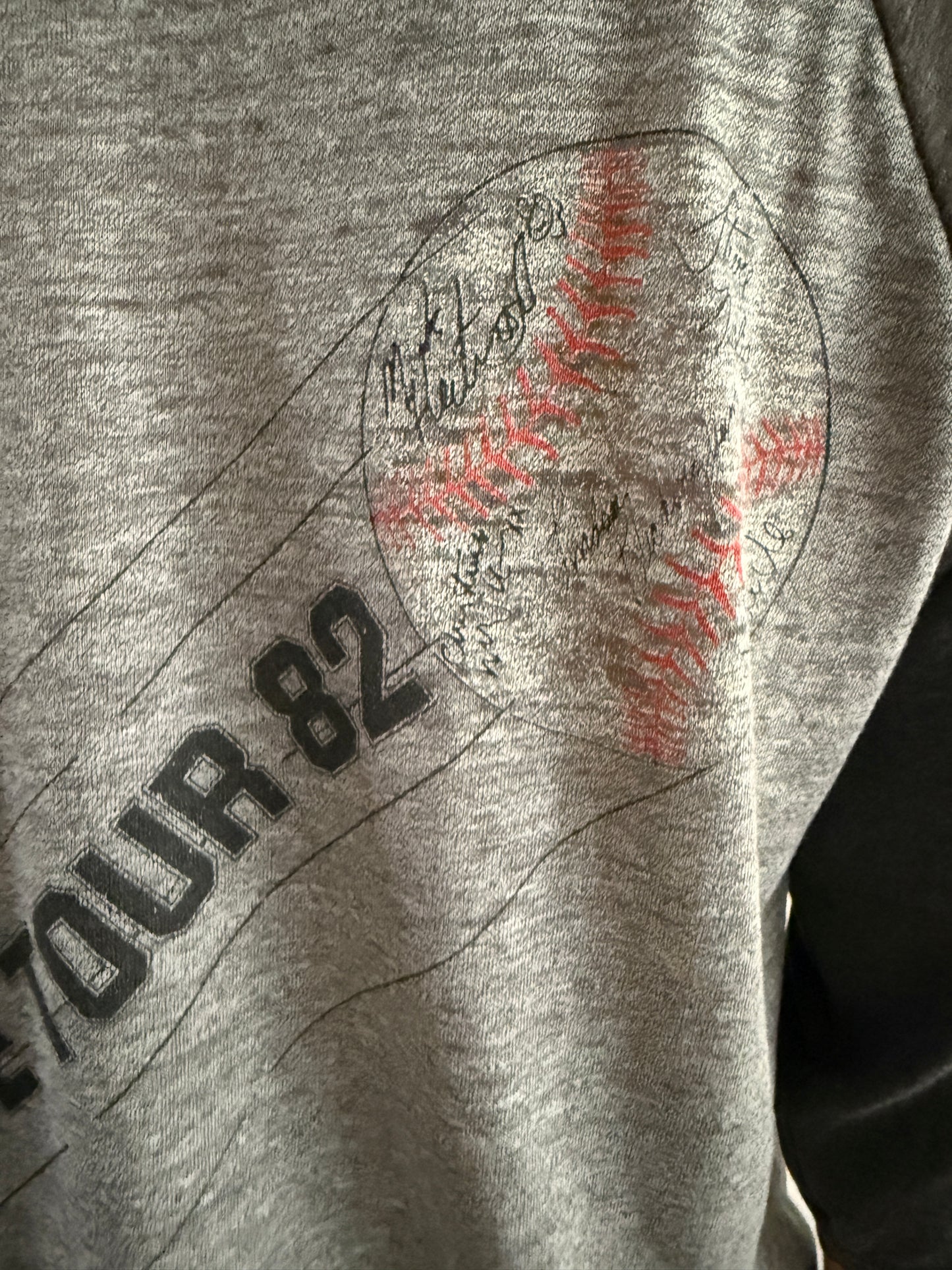1982 FLEETWOOD MAC MIRAGE TOUR RAGLAN