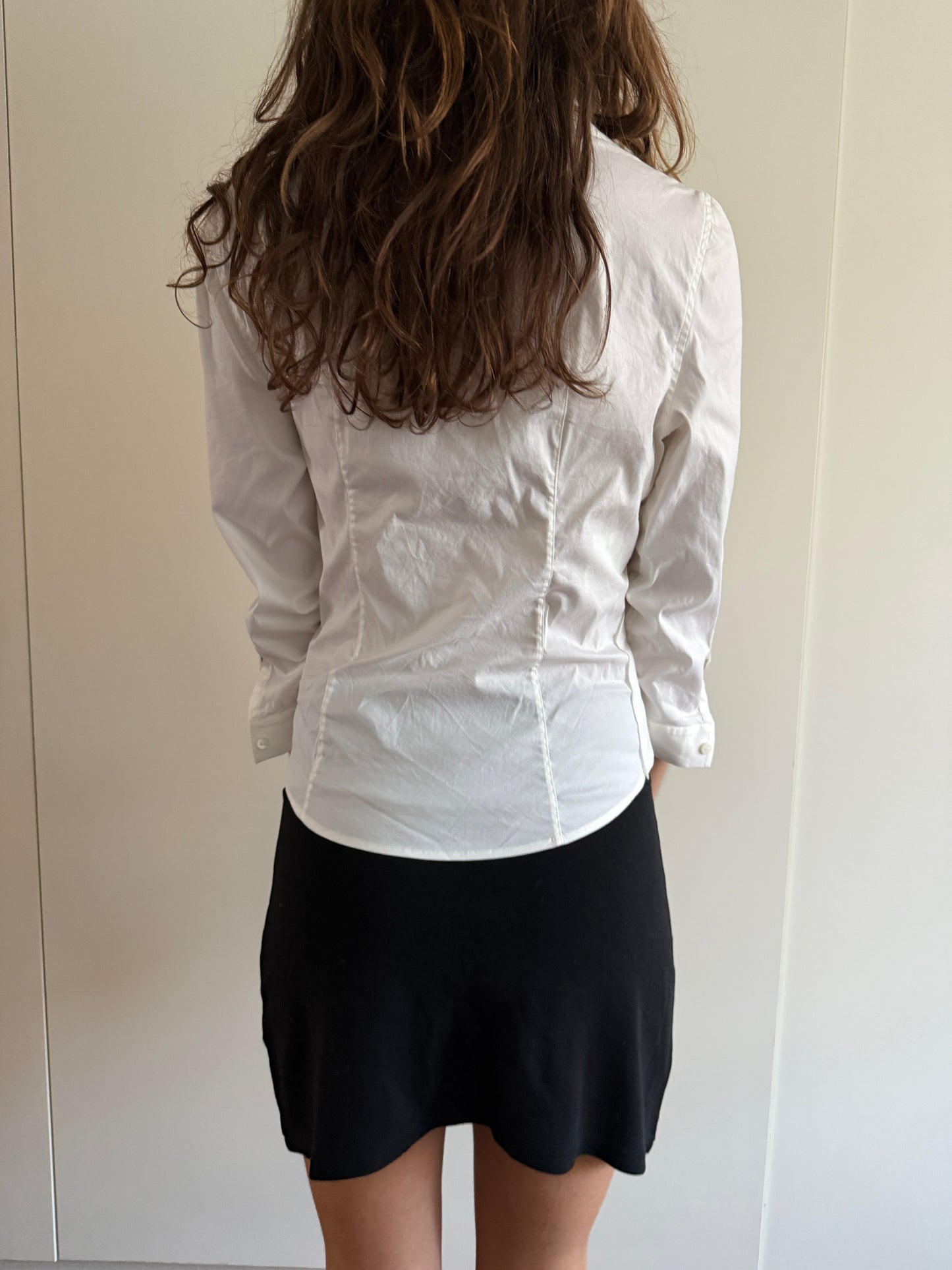 PRADA RUCHED FRONT SHIRT