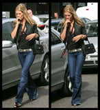 00s LOW RISE FLARED JEANS