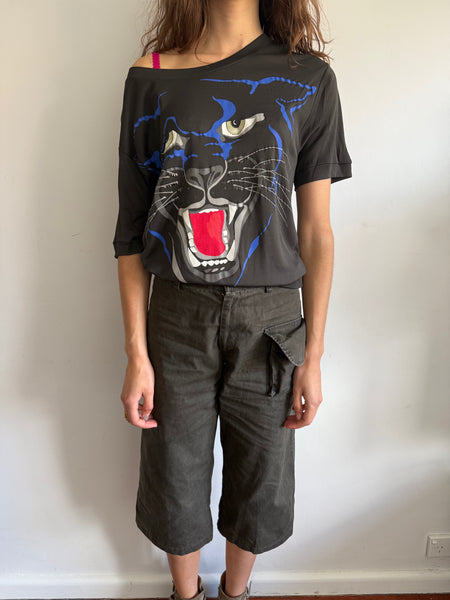 80s KRIZIA PANTHER TOP