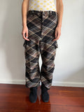 Y'S YOHJI YAMAMOTO WOOL KNIT CARGO PANTS