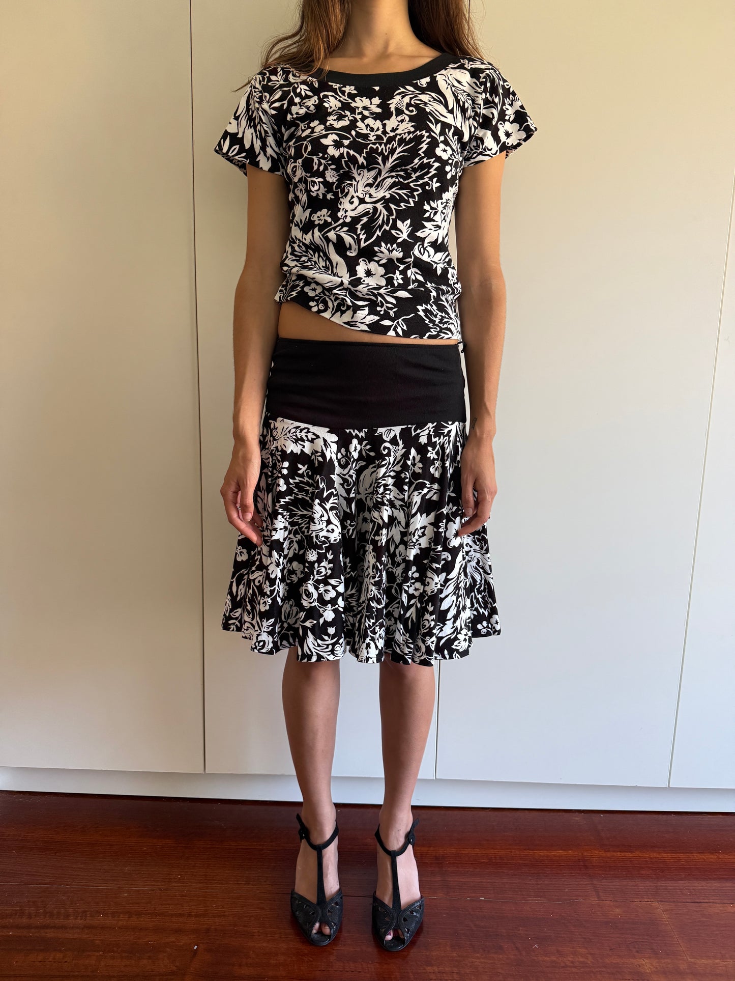 NORMA KAMALI 90s TWO PIECE SET