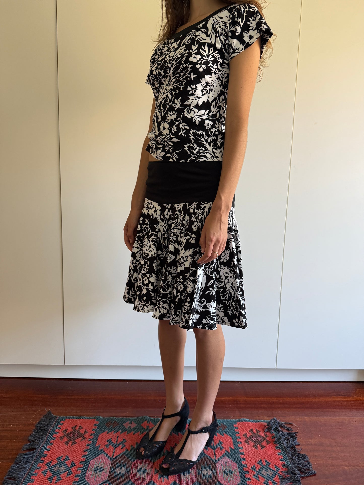 NORMA KAMALI 90s TWO PIECE SET