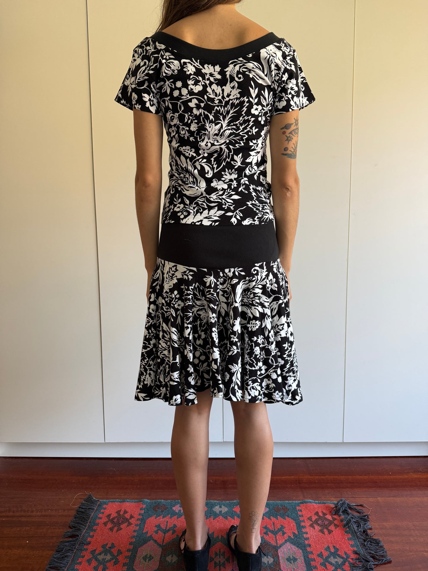 NORMA KAMALI 90s TWO PIECE SET