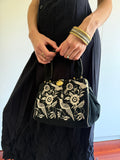 80s EMBROIDERED NORMA KAMALI BAG