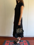 80s EMBROIDERED NORMA KAMALI BAG