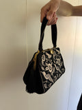 80s EMBROIDERED NORMA KAMALI BAG