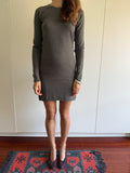 ZADIG & VOLTAIRE WOOL CASHMERE DRESS W EYELET DETAILS