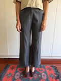 PATRIZIA PEPE WOOL BLEND WIDE LEG TROUSERS
