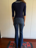 00s LOW RISE FLARED JEANS