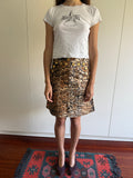 DRESS CAMP LEOPARD PRINT SAILOR SKIRT