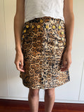 DRESS CAMP LEOPARD PRINT SAILOR SKIRT