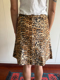 DRESS CAMP LEOPARD PRINT SAILOR SKIRT