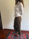 ITALIAN VINTAGE LACE RUFFLE SHIRT