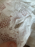 ITALIAN VINTAGE LACE RUFFLE SHIRT