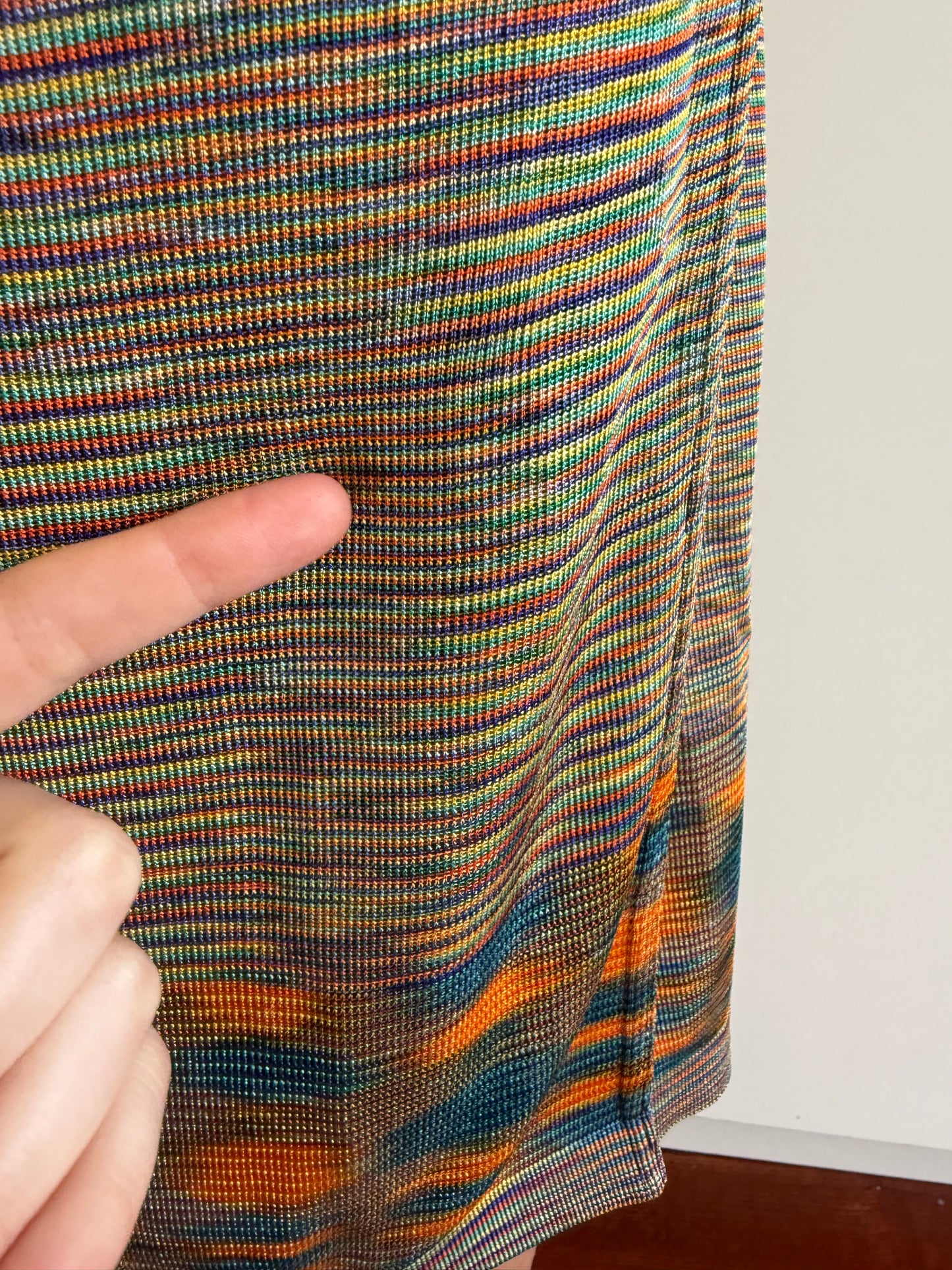 MISSONI MIDI SKIRT IN RAINBOW