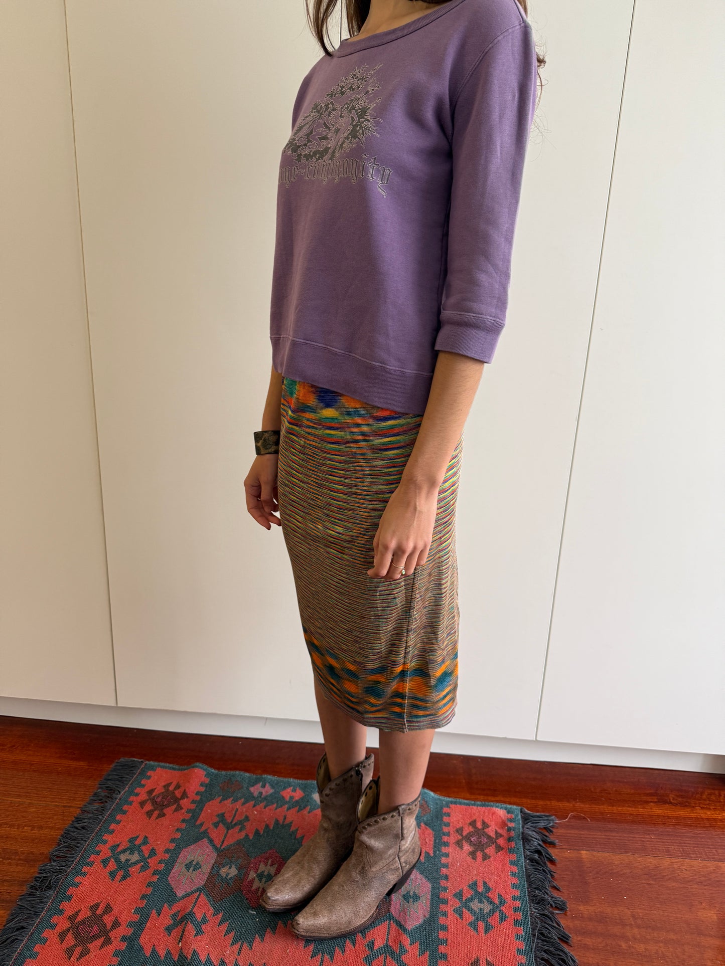 90s OZONE COMMUNITY FAIRY PRINT SWEATSHIRT