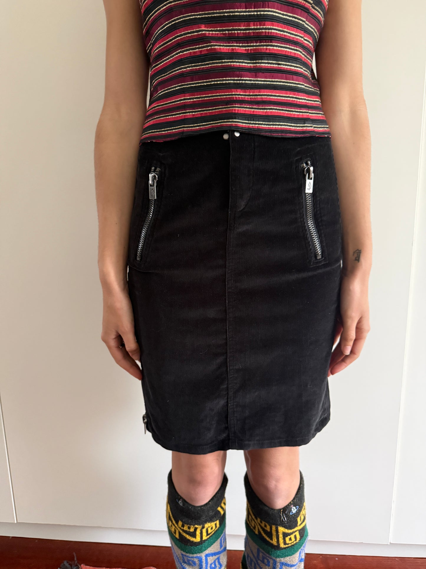 00s DIESEL CORDUROY SKIRT
