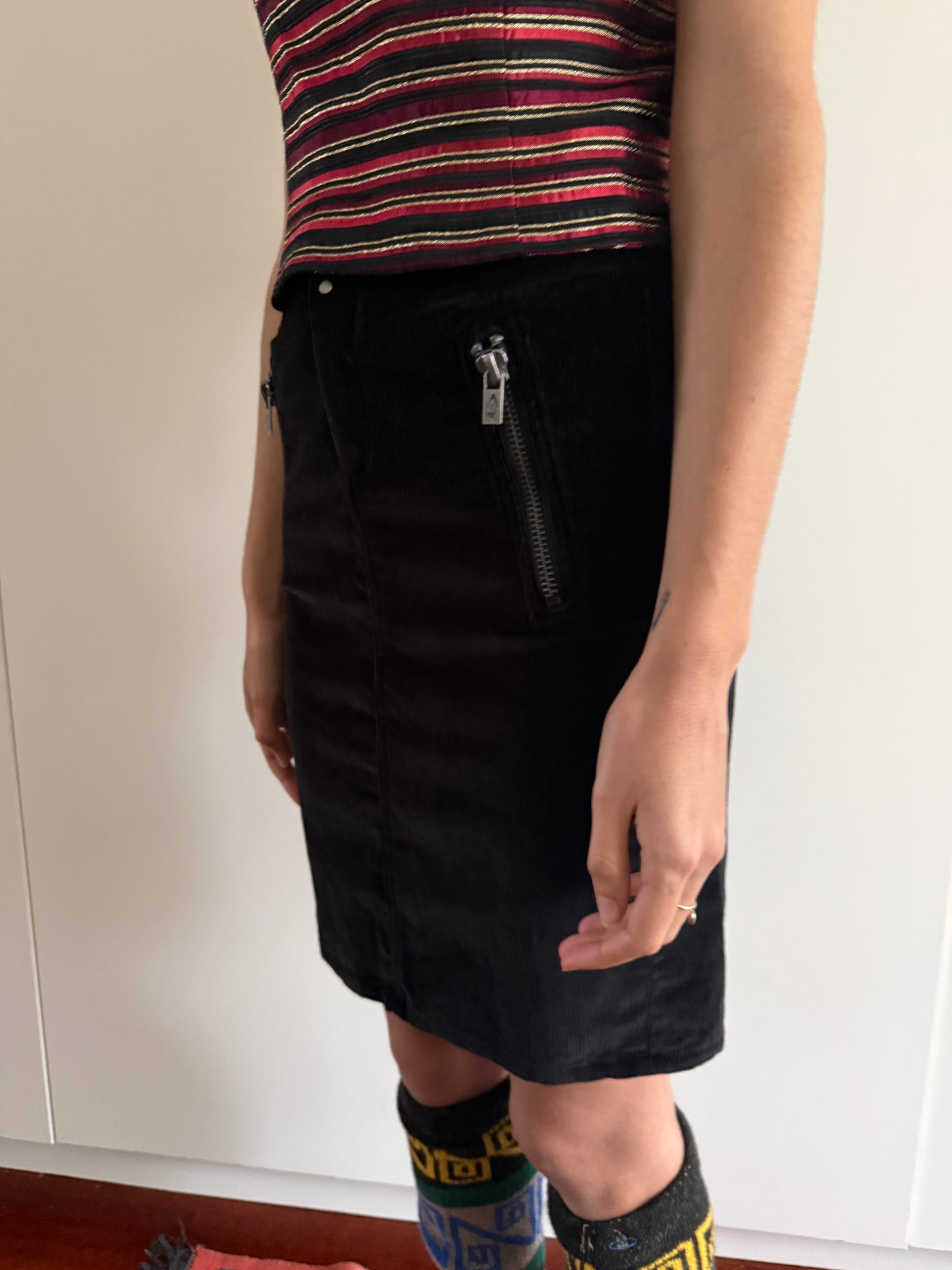 00s DIESEL CORDUROY SKIRT