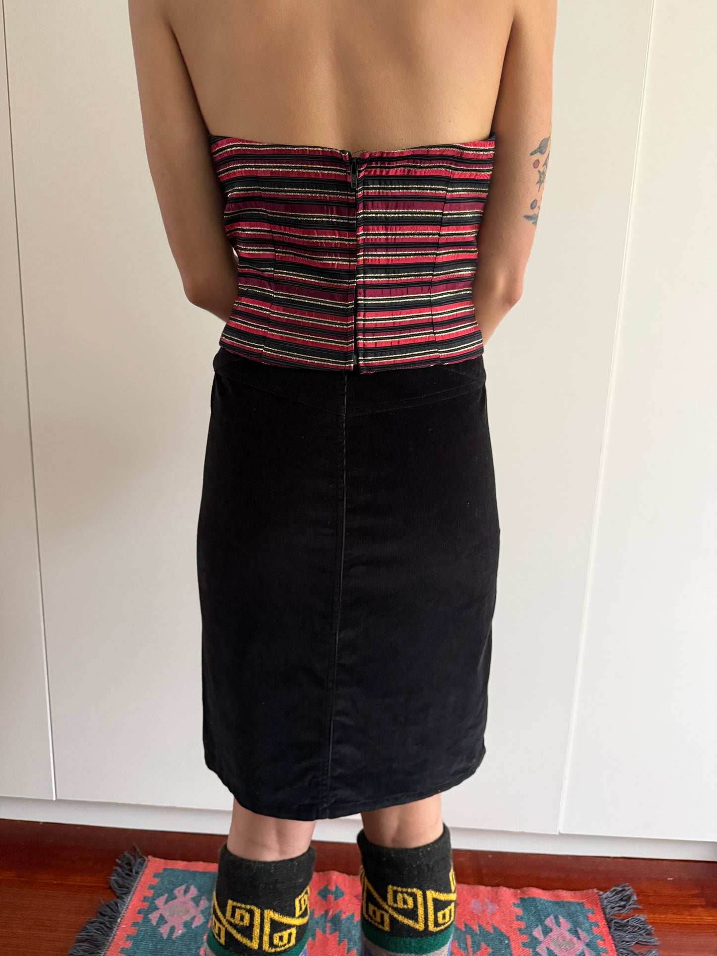 00s DIESEL CORDUROY SKIRT