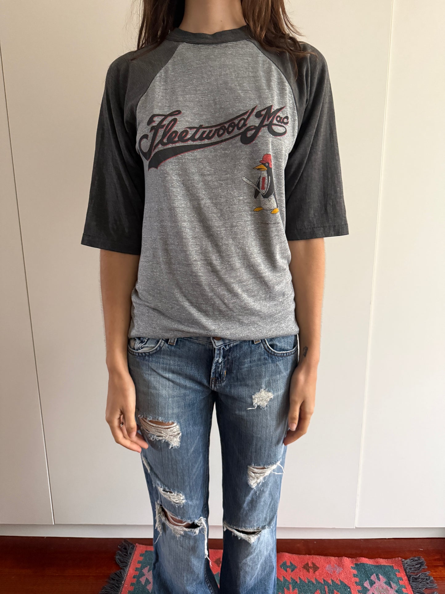 1982 FLEETWOOD MAC MIRAGE TOUR RAGLAN