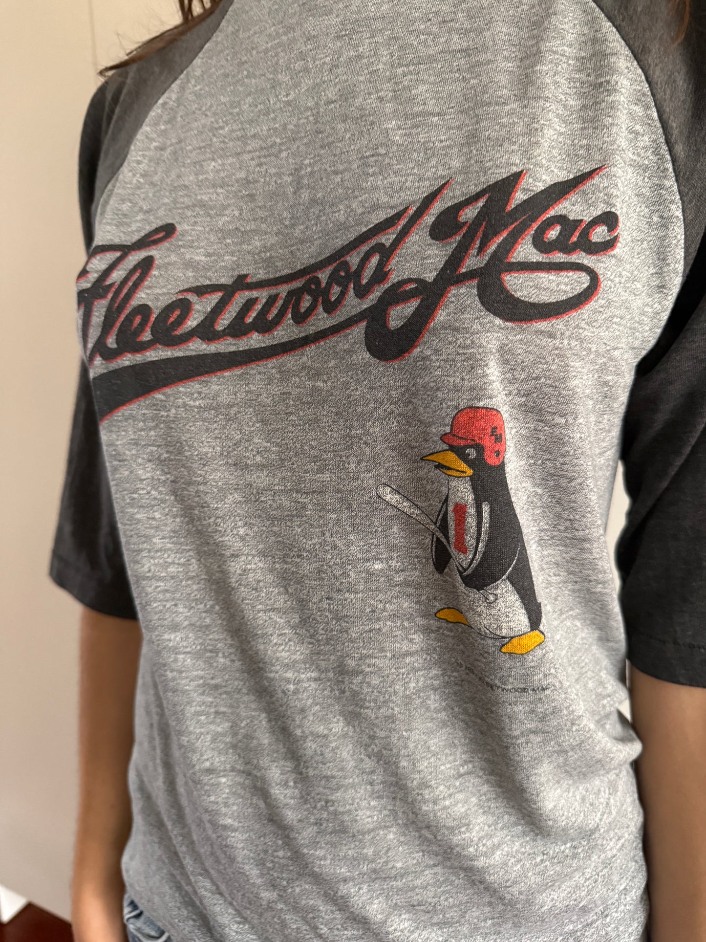 1982 FLEETWOOD MAC MIRAGE TOUR RAGLAN