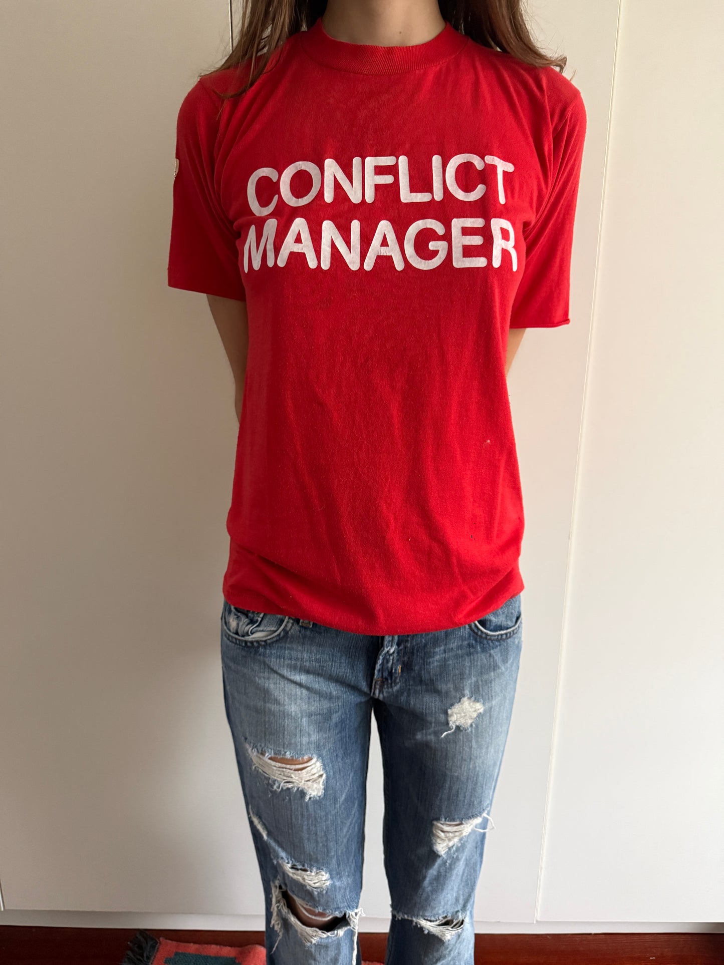 80s CONFLICT MANAGER TEE