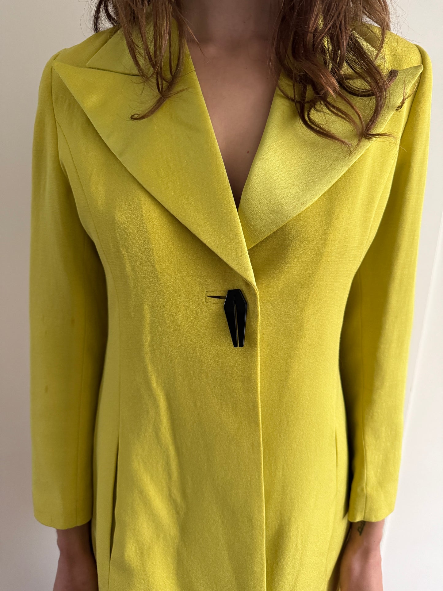 VINTAGE OLIVIER GUILLEMIN AVANT GARDE LIME SUIT