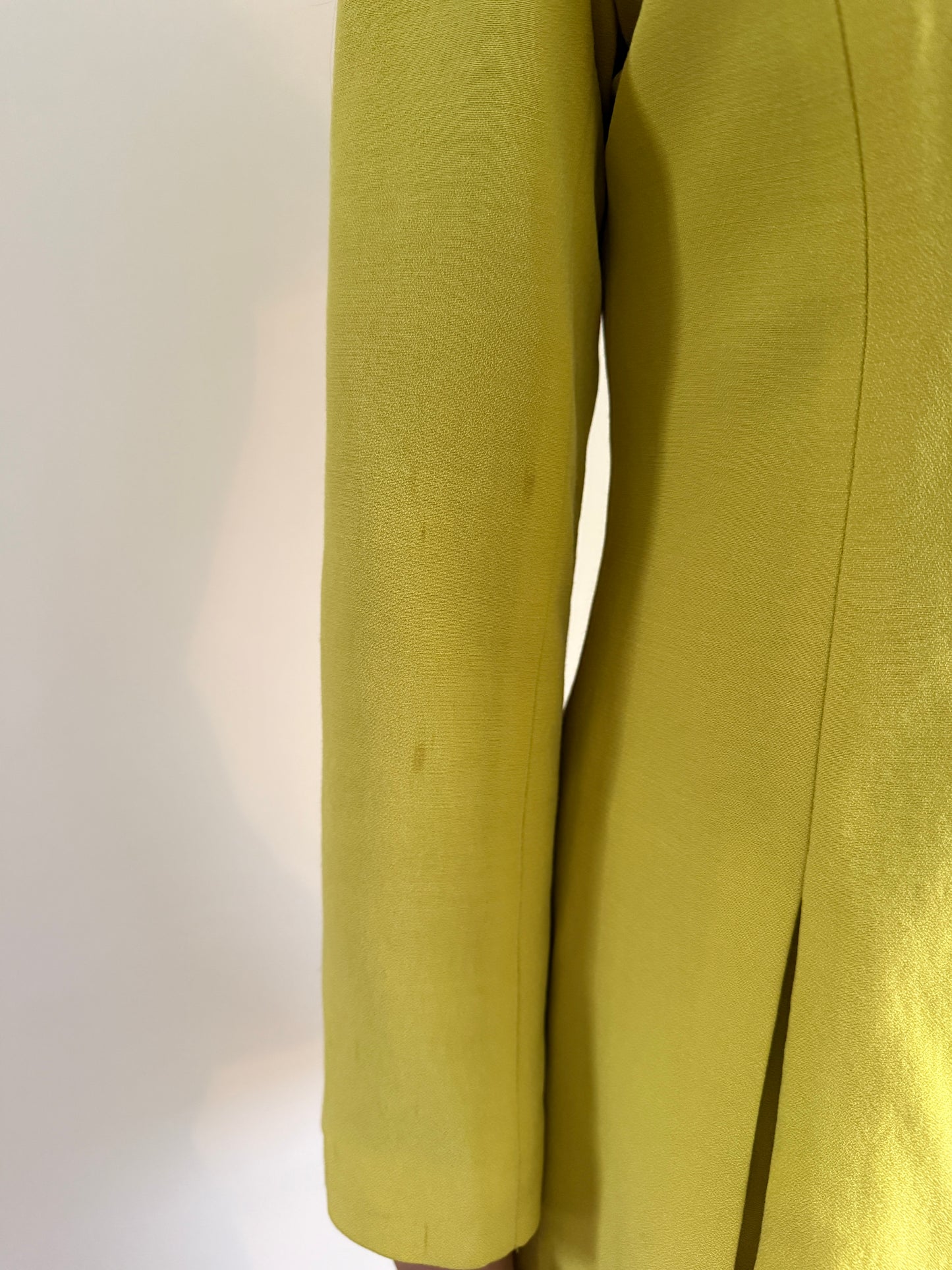 VINTAGE OLIVIER GUILLEMIN AVANT GARDE LIME SUIT