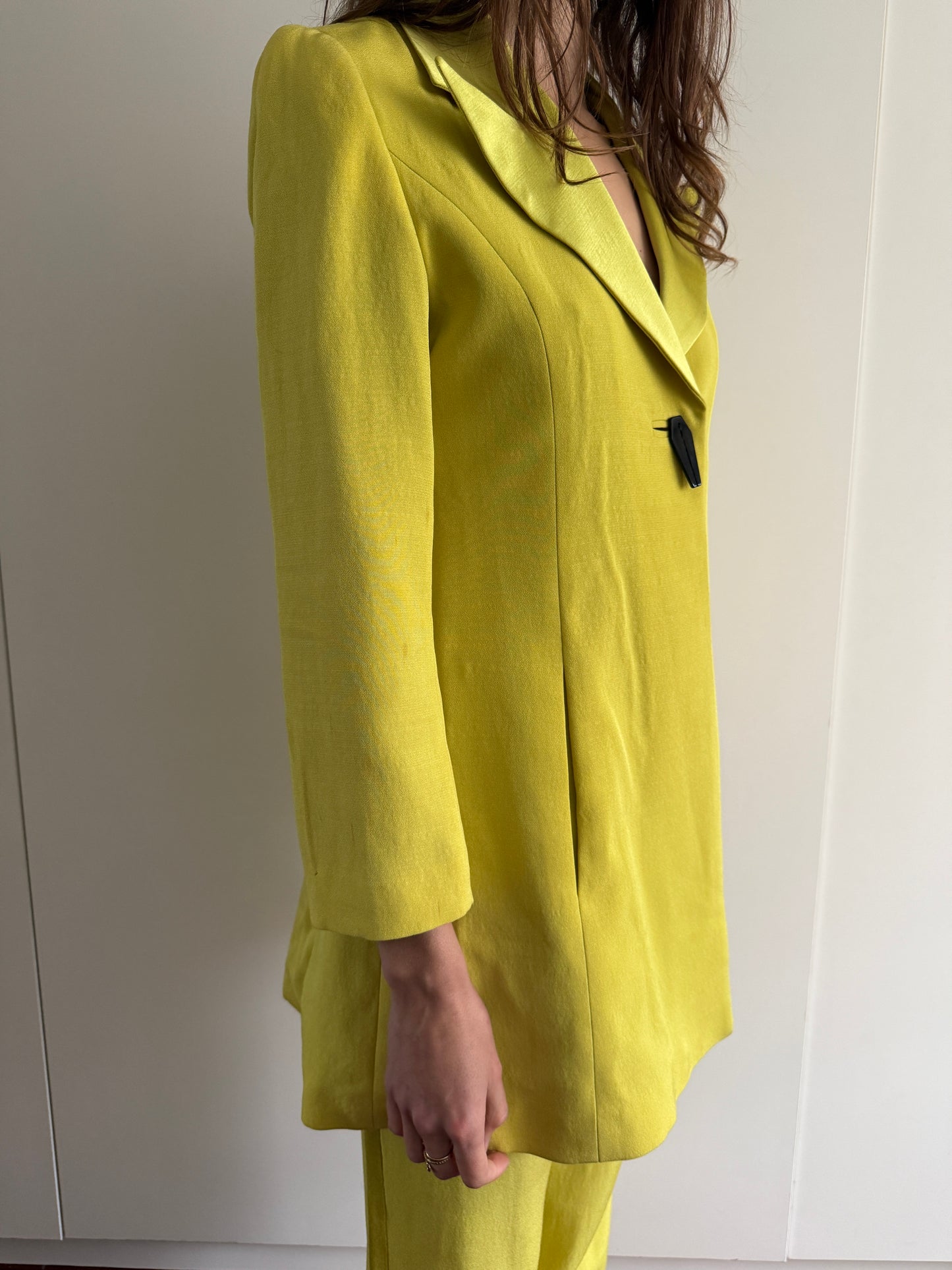 VINTAGE OLIVIER GUILLEMIN AVANT GARDE LIME SUIT