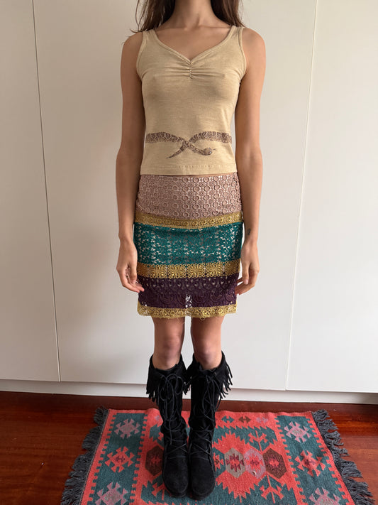 JAPANESE BRAND LACE SKIRT