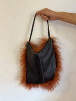 VINTAGE TIBETAN FUR BAG