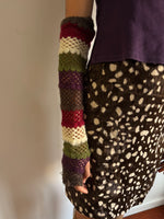 JAMES COVIELLO CROCHET ARM WARMERS