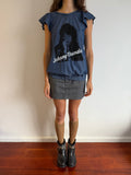 HYSTERICS JOHNNY THUNDERS CHAMBRAY TOP
