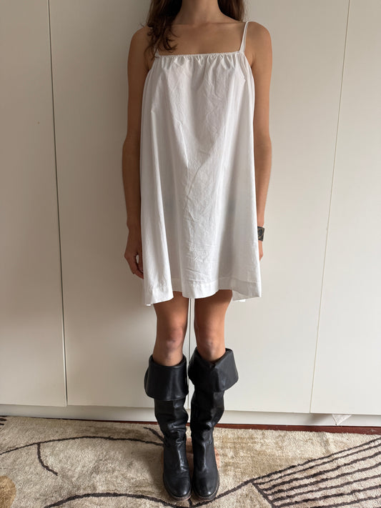 ANTIQUE 1920's FRENCH HANDMADE SLIP DRESS