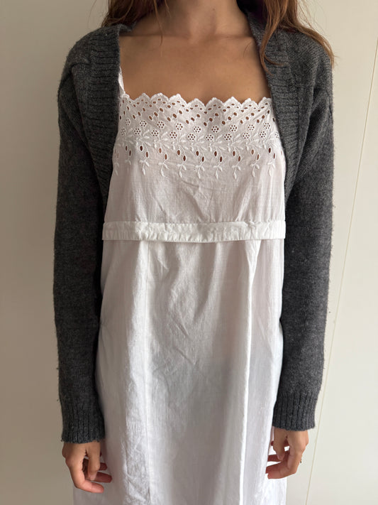 COMME DES GARCONS WOOL CIRCLE BOLERO