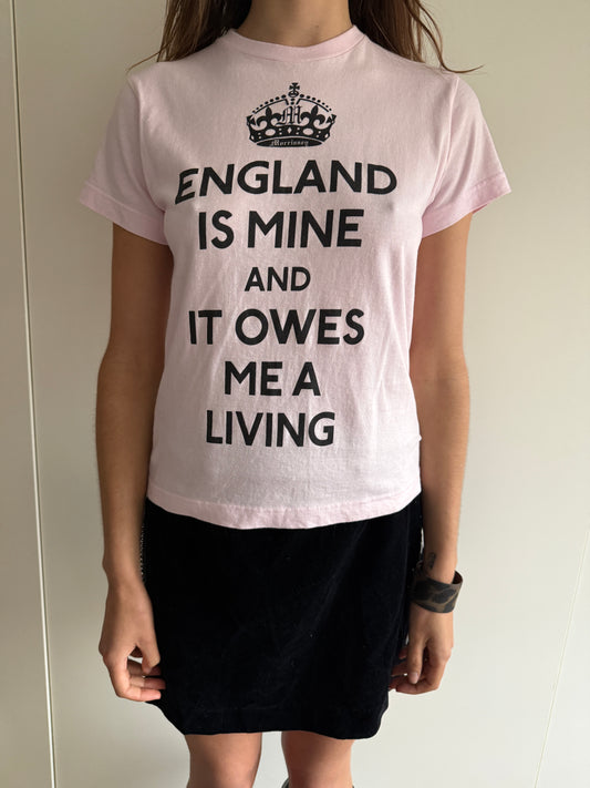THE SMITHS PINK T-SHIRT 2000s