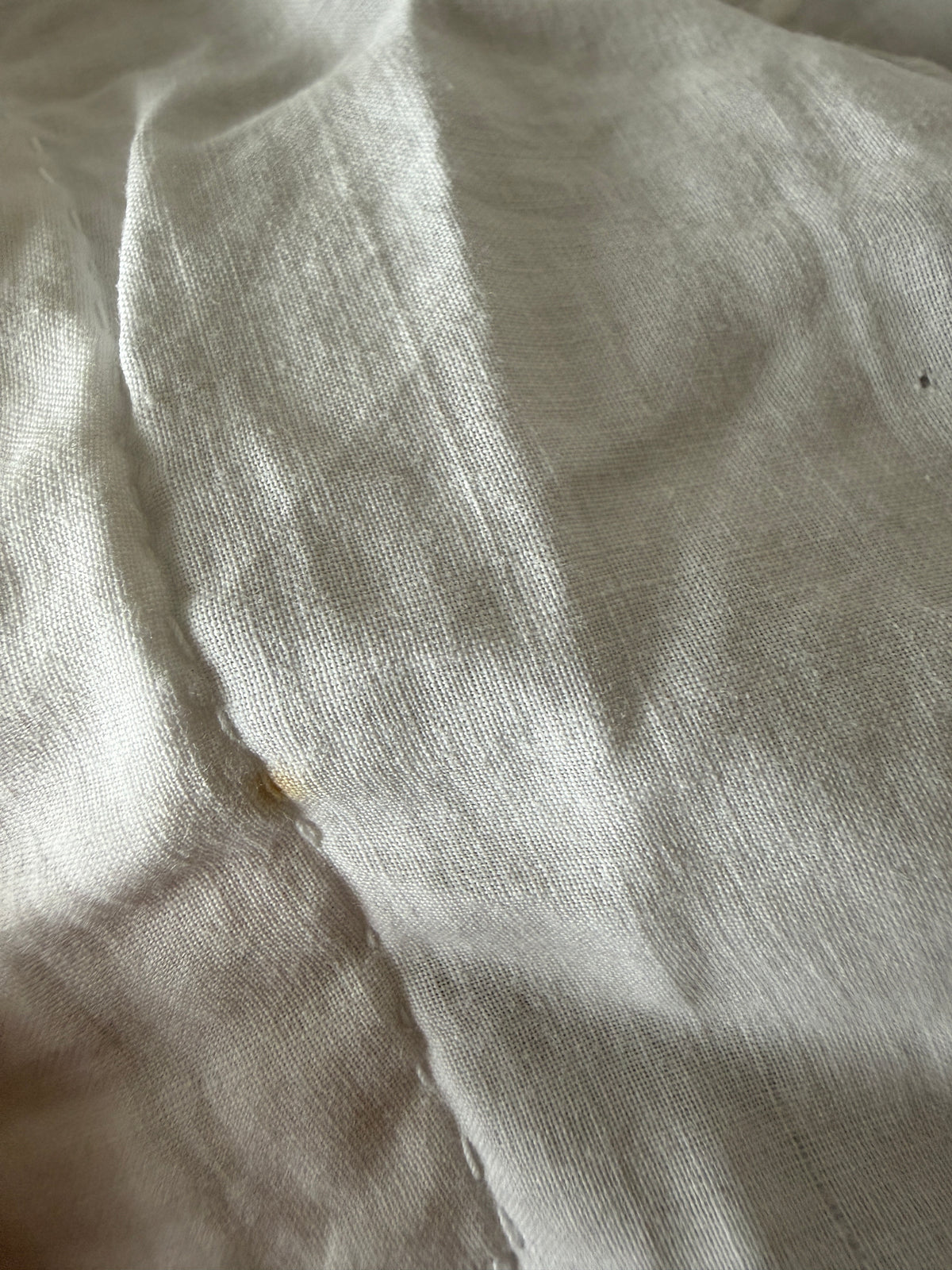ANTIQUE 1920s HANDMADE FRENCH SLIP DRES