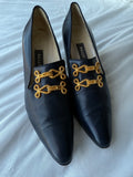 VINTAGE BALLY MILITARY HEELS