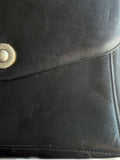 90s OROTON BLACK LEATHER BAG