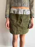 VINTAGE SPLIT STYLE MINI SKIRT
