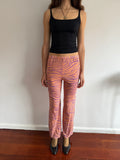 TSUMORI CHISATO NEON ZEBRA PANTS